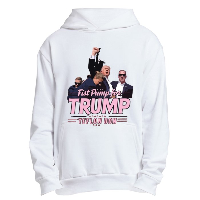 Trump Assassination Trump For President Donald Trump Rally Urban Pullover Hoodie