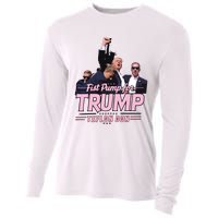 Trump Assassination Trump For President Donald Trump Rally Cooling Performance Long Sleeve Crew