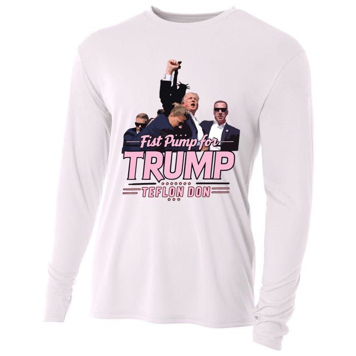 Trump Assassination Trump For President Donald Trump Rally Cooling Performance Long Sleeve Crew