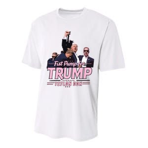 Trump Assassination Trump For President Donald Trump Rally Performance Sprint T-Shirt