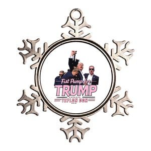 Trump Assassination Trump For President Donald Trump Rally Metallic Star Ornament