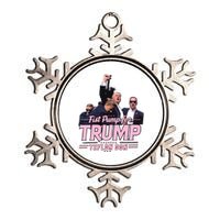 Trump Assassination Trump For President Donald Trump Rally Metallic Star Ornament