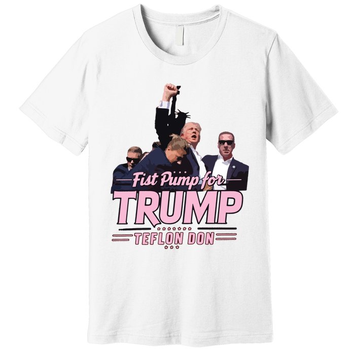 Trump Assassination Trump For President Donald Trump Rally Premium T-Shirt