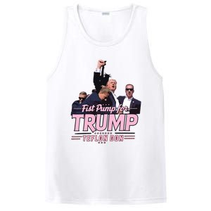 Trump Assassination Trump For President Donald Trump Rally PosiCharge Competitor Tank