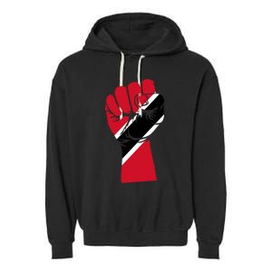 Trinidad And Tobago Flag Black History Social Justice Rights Gift Garment-Dyed Fleece Hoodie