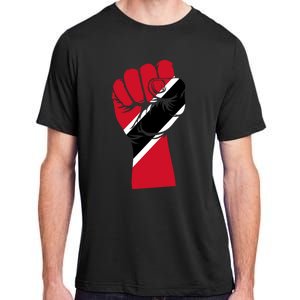 Trinidad And Tobago Flag Black History Social Justice Rights Gift Adult ChromaSoft Performance T-Shirt