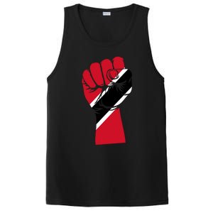 Trinidad And Tobago Flag Black History Social Justice Rights Gift PosiCharge Competitor Tank