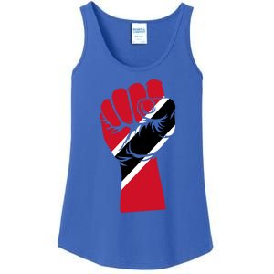 Trinidad And Tobago Flag Black History Social Justice Rights Gift Ladies Essential Tank