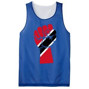 Trinidad And Tobago Flag Black History Social Justice Rights Gift Mesh Reversible Basketball Jersey Tank