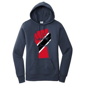 Trinidad And Tobago Flag Black History Social Justice Rights Gift Women's Pullover Hoodie