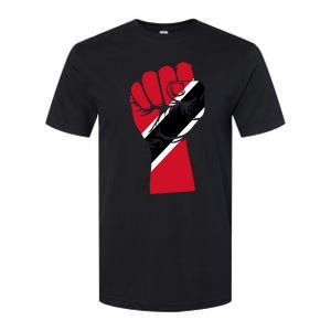 Trinidad And Tobago Flag Black History Social Justice Rights Gift Softstyle CVC T-Shirt