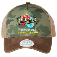 Twists And Turns VBS Follow Jesus Change The Games Legacy Tie Dye Trucker Hat