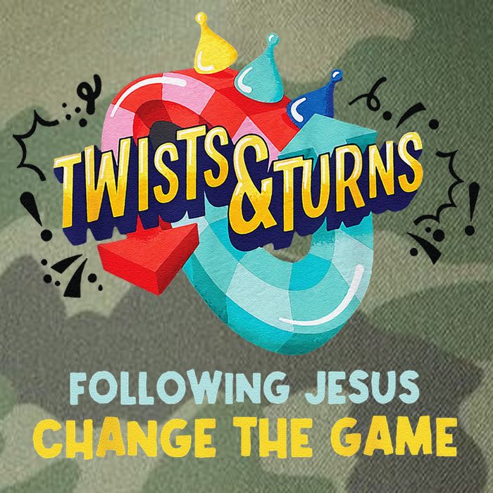 Twists And Turns VBS Follow Jesus Change The Games Legacy Tie Dye Trucker Hat