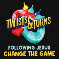 Twists And Turns VBS Follow Jesus Change The Games Ladies PosiCharge Tri-Blend Wicking Tank