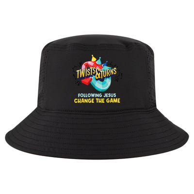 Twists And Turns VBS Follow Jesus Change The Games Cool Comfort Performance Bucket Hat