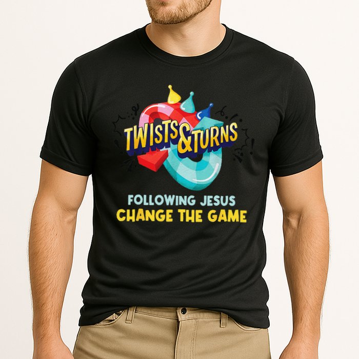 Twists And Turns VBS Follow Jesus Change The Games Performance Shirt