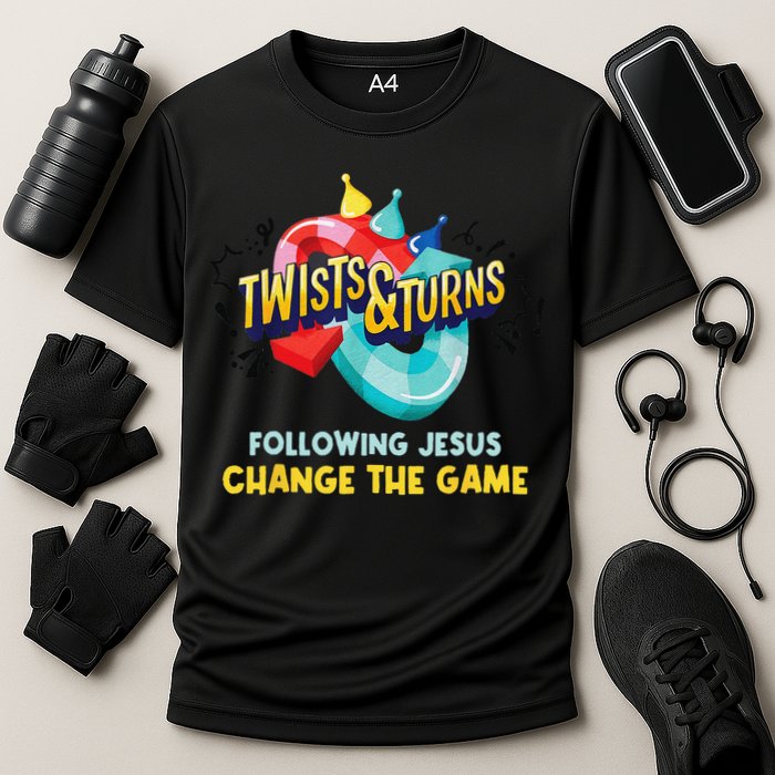 Twists And Turns VBS Follow Jesus Change The Games Performance Shirt