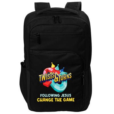 Twists And Turns VBS Follow Jesus Change The Games Impact Tech Backpack