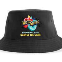 Twists And Turns VBS Follow Jesus Change The Games Sustainable Bucket Hat