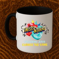 Twists And Turns VBS Follow Jesus Change The Games Mug