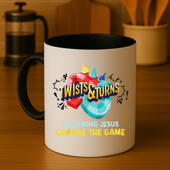 Twists And Turns VBS Follow Jesus Change The Games Mug