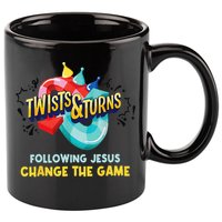 Twists And Turns VBS Follow Jesus Change The Games 11oz C Handle Ceramic Mug