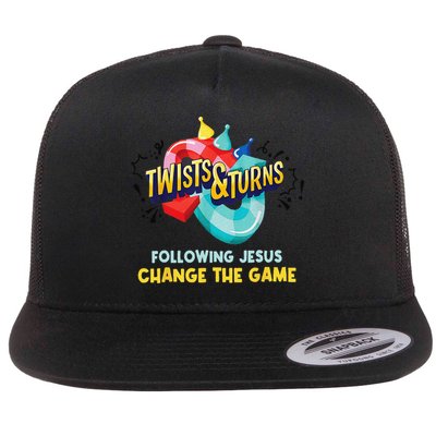 Twists And Turns VBS Follow Jesus Change The Games Flatbill Hat