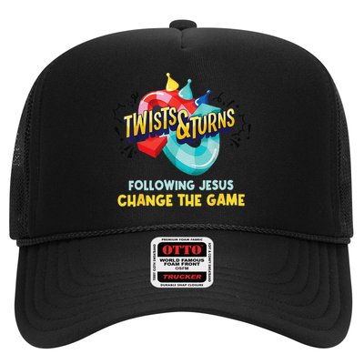 Twists And Turns VBS Follow Jesus Change The Games Trucker Hat