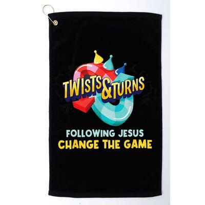 Twists And Turns VBS Follow Jesus Change The Games Golf Towel