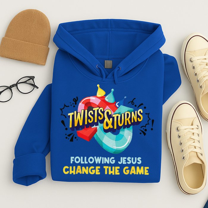 Twists And Turns VBS Follow Jesus Change The Games Hoodie