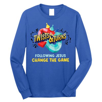 Twists And Turns VBS Follow Jesus Change The Games Long Sleeve Shirt
