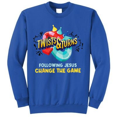 Twists And Turns VBS Follow Jesus Change The Games Sweatshirt
