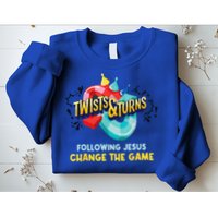 Twists And Turns VBS Follow Jesus Change The Games Sweatshirt