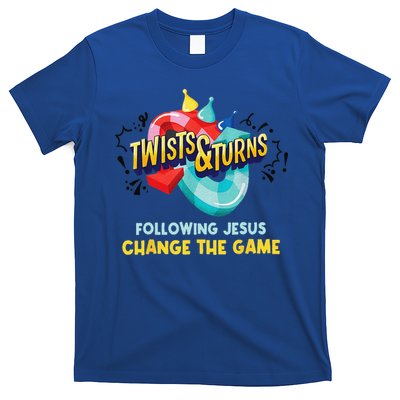 Twists And Turns VBS Follow Jesus Change The Games T-Shirt