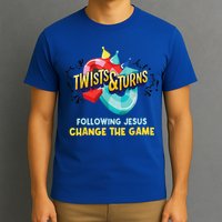 Twists And Turns VBS Follow Jesus Change The Games T-Shirt