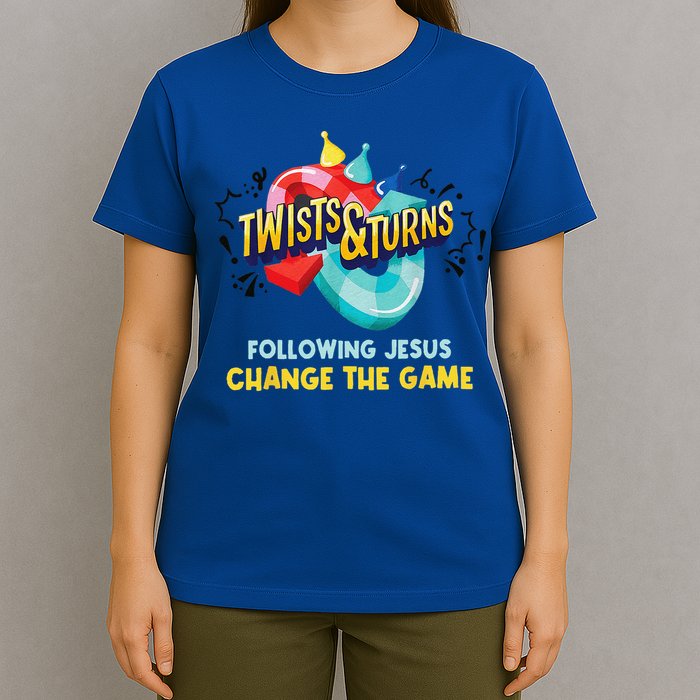 Twists And Turns VBS Follow Jesus Change The Games T-Shirt