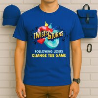 Twists And Turns VBS Follow Jesus Change The Games T-Shirt