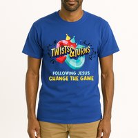 Twists And Turns VBS Follow Jesus Change The Games Tall T-Shirt