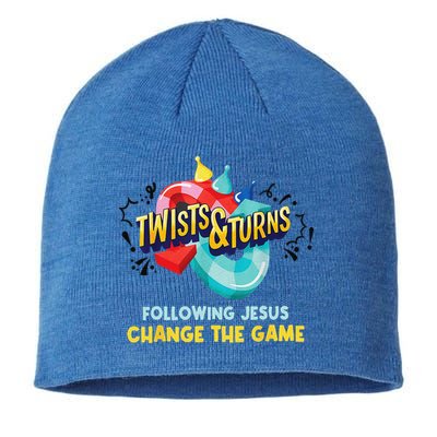 Twists And Turns VBS Follow Jesus Change The Games Sustainable Beanie