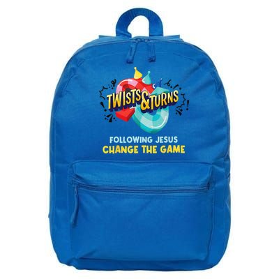 Twists And Turns VBS Follow Jesus Change The Games 16 in Basic Backpack