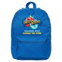Twists And Turns VBS Follow Jesus Change The Games 16 in Basic Backpack