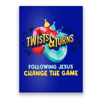 Twists And Turns VBS Follow Jesus Change The Games Poster