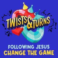Twists And Turns VBS Follow Jesus Change The Games Poster