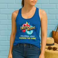 Twists And Turns VBS Follow Jesus Change The Games Womens Tank Top