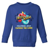 Twists And Turns VBS Follow Jesus Change The Games Toddler Sweatshirt