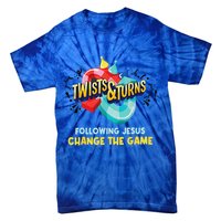 Twists And Turns VBS Follow Jesus Change The Games Tie-Dye T-Shirt
