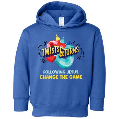 Twists And Turns VBS Follow Jesus Change The Games Toddler Hoodie