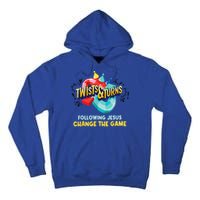 Twists And Turns VBS Follow Jesus Change The Games Tall Hoodie