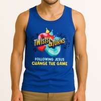 Twists And Turns VBS Follow Jesus Change The Games Tank Top