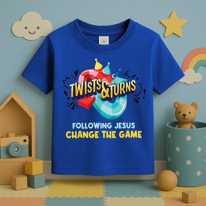 Twists And Turns VBS Follow Jesus Change The Games Toddler T-Shirt
